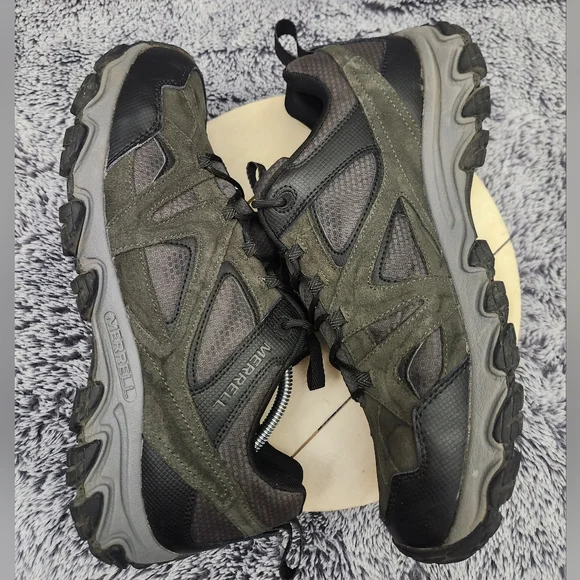 Merrell Bryce Kinetic Fit Hiking Shoes - Beluga Men's Size 12 - Picture 5 of 9